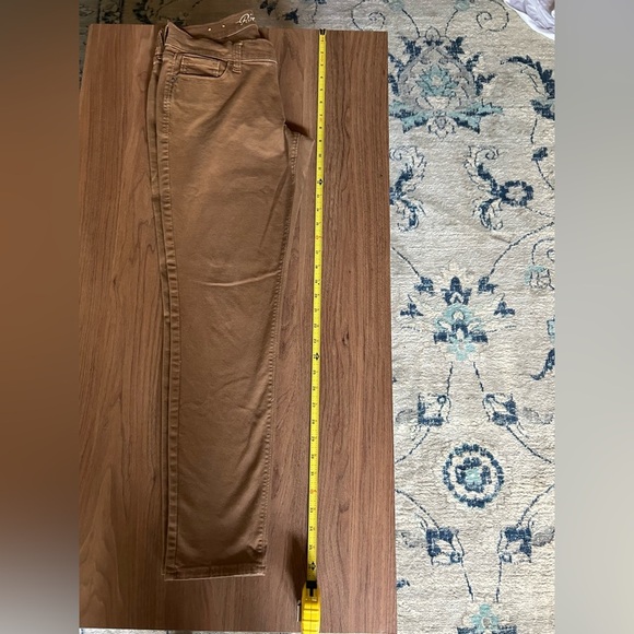 Old Navy sz 10 women’s tan Rockstar ankle skinny jeans, casual khakis, stretchy - Picture 3 of 8